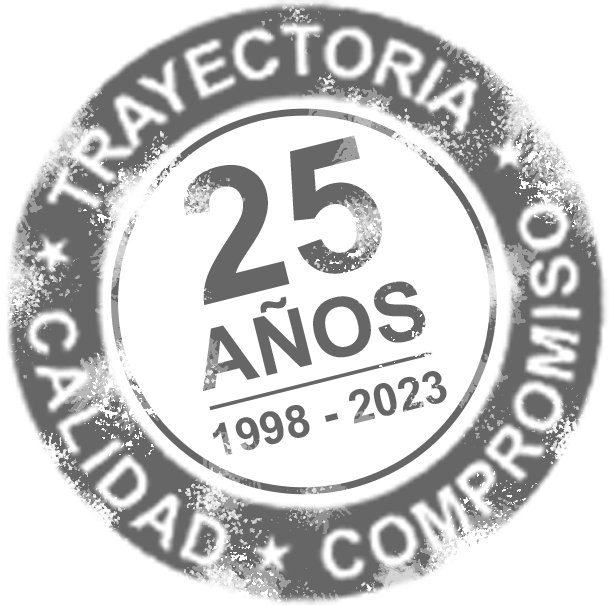 25 años de experiencia, trayectoria y calidad